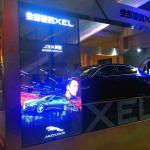 High Resolution HD LED Display Transparent Ultra Slim For Commercial Buildings for sale