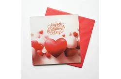 China Hot Selling Custom Lenticular Printed 3D Greeting Cards Of Invitation supplier