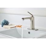 Antibacterial Antifouling 314SUS Countertop Basin Faucet
