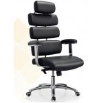 modern high back genuine leather manager office chair furniture for sale