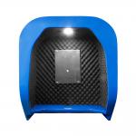 Vandal Proof Acoustic Phone Hood / Soundproof Phone Booth For Noisy Industry for sale