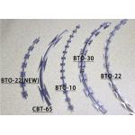 Hot Dipped Galvanized steel 2mm Razor Coil Barbed Wire for sale