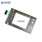 Backlight LED Membrane Switch , Metal Dome Membrane Switch With Holes for sale