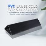                    PVC Plinth Skirting Building Material PVC Extruded Profiles Customized              for sale