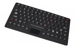 China 89 Keys IP65 Dynamic Sealed Backlight Illuminated Keyboard With Touchpad supplier