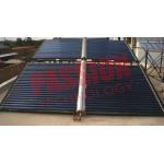 100 Tubes Vacuum Tube Solar Collector Open Loop Circulation Corrosion Resistance for sale