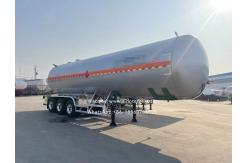 China 30CBM -60CBM Semi Tanker Trailer Pentane Semi Trailer 3 axles / 4 axles supplier