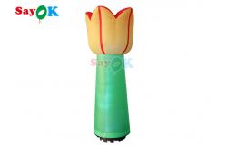 China Giant 3d Inflatable LED Flower Lighting Toy Custom Plant Fungus Flower Advertising Modeling supplier