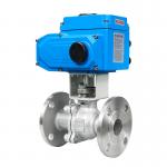 2 Way Electric Motorized Valve 2 Inch 4 Inch SS304 With Electric Actuator for sale