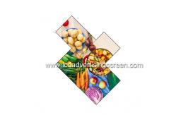 China 55'' S Shaped Lcd Video Wall Split Controller Advertisement Display supplier