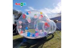 China Transparent Bubble Balloon House PVC Inflatable Party Bubble Tent supplier