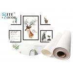 Inkjet Polyester Canvas Rolls Waterproof for sale