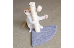 China OEM Eco Friendly 13.39 Fabric Cat Scratching Post supplier