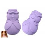 Pet Snowman Custom Toy Bite Resistant Molar Natural Rubber Biting  Interactive Pet Toys