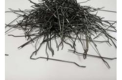 China Loose Hooked Ends Steel Fiber 0.6mm Socking Resistance Steel Wire Material supplier