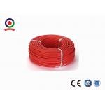 Single Core TUV Solar Cable 6mm2 High Temperature Resistant Good Cold Flexibility for sale