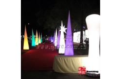 China Led Inflatable Lighting , Inflatable Cone Decoration in 2 Meters Height supplier