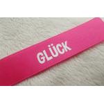 16MM Double Sided Smooth Screen Printed Labels Custom Printed Fabric For Doll