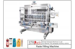 China Easy Maintenance Paste Filling Machine / 6 Head Filling Machine For Shampoo supplier