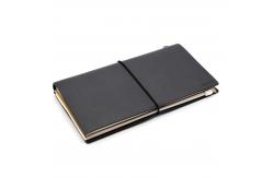 China Portable Travel Journal Notebook Multi Functional With PVC Zipper Pouch supplier