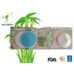 Customized Printed Bamboo Breast Pads For Woman 12*12cm Size Multi Color for sale