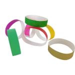 Waterproof Festival Tyvek Wristbands Sequential Numbering Barcoding for Enhanced Security