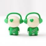 2.0 3.0 PVC Cartoon Usb Flash Drive 16G 64G Full Memory FCC certification for sale