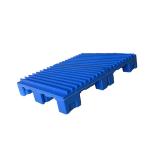 Rackable 1060x750 Injection Molded Plastic Pallets HDPE 4000Kg Logistics for sale