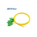 FTTH PC UPC APC Single Mode Fiber Pigtails Simplex Duplex 0.9mm for sale