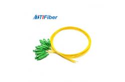 China FTTH PC UPC APC Single Mode Fiber Pigtails Simplex Duplex 0.9mm supplier