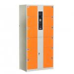 Assembled Structure Train Station Barcode Digital Safe Locker for sale