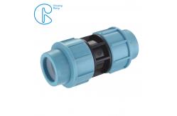 China ISO Approved PP Compression Fitting , Polypropylene Coupling For Water Supply supplier