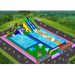 Outside Kids  Inflatable Water Park With ASTM CE UL Certificate