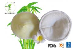 China Eco Friendly Bamboonies Nursing Pads With Round Flat Shape / Flower Shape supplier