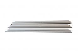 China Anodized Black / Silver Aluminium Solar Panel Frame , 6063 T5 Aluminum Extrusion Profiles supplier