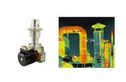 China LS734 320x256 MWIR Cooled Thermal Imaging Sensor For Gas Leak Detection supplier