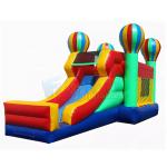 Balloon Bounce House Commercial Inflatable Slide Combo 1 Year Warranty for sale