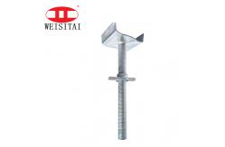 China Galvanized Adjustable Fork Head 200KN U Head Scaffolding Jack supplier