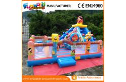 China Mickey Mouse & Minion Combo Inflatable Bouncer Slide Jumping Castle for Kids supplier