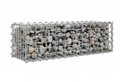 China Practical Gabion Retaining Wall with Cover Stable Gridwall Panels Gabion Basket supplier