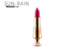 China ABS Gold Silver Empty Lipstick Tubes Case Transparent Outer Cap SM001 supplier