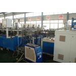 Three Layer Construction Template WPC Extrusion Machine / Production Line Double Screw for sale