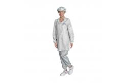China ESD coverall cleanroom clothes Anti-static cleanroom garments ESD clothes supplier from China supplier