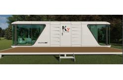 China Prefabricated Space Capsule House Modern Design For Living supplier