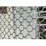 SS304 Decorative Ring Metal Wire Mesh For Partition Wall Fabrication for sale