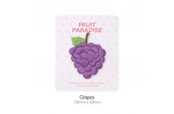 China Whimsical Grape Appliqué: Personalized Iron-On Decor to Spread Kindness supplier