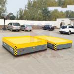 Battery 17 Tons Heavy Load Transfer Trolley With Mecanum Wheel Remote Control