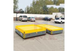 China Battery 17 Tons Heavy Load Transfer Trolley With Mecanum Wheel Remote Control supplier