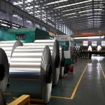 Baking ISO9001 Plain 0.01mm Aluminium Container Foil for sale