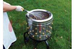 China Kitchener Turkey Chicken Plucker Machine Poultry De-Feather 800W supplier